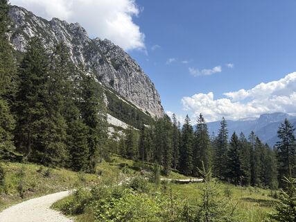 Foto de Johannes Schachinger a lo largo del recorrido