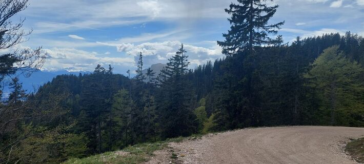 Foto von Kurt Mauracher entlang der Tour