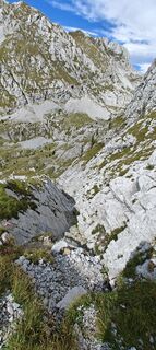 Photo de Daniele Spezia le long du parcours