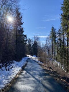 Foto von Johann Schörkhuber entlang der Tour