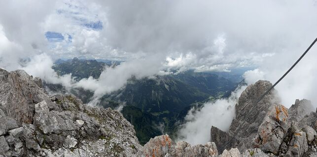 Photo de Norbert Herbig le long du parcours