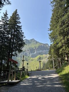 Photo de Dominik Wymann le long du parcours