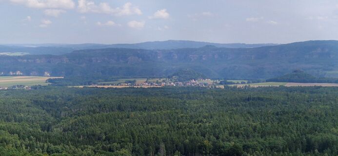 Foto de Ronny Kalusa a lo largo del recorrido