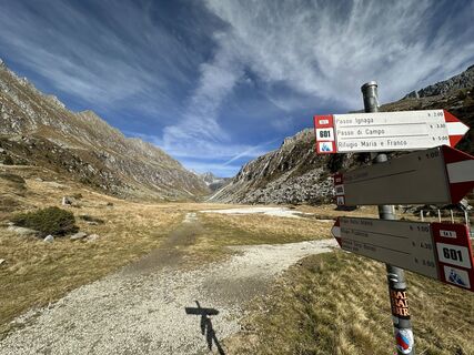 Photo de Fabio Dal Passo le long du parcours