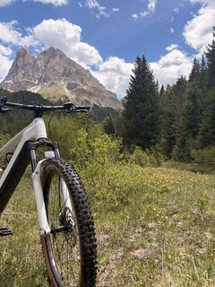 Foto von Fede entlang der Tour