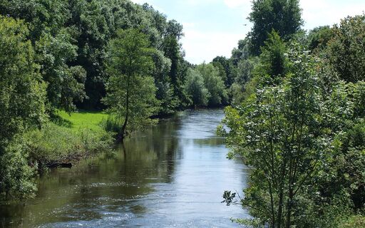 Die Ufer der Rur im Heinsberger Land