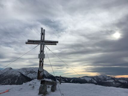 Beim Gipfelkreuz