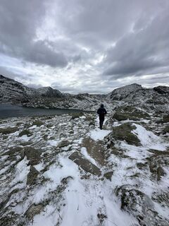 Foto von Kevin Höllrigl entlang der Tour