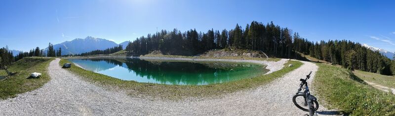 Fotografia z Karl-Heinz na trase