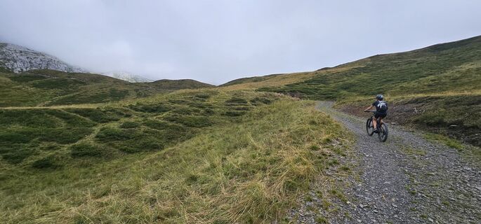 Zdjęcie z Nico wzdłuż trasy