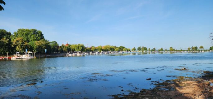 Photo de Barbara Turi le long du parcours