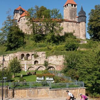Marcel Kittel unterhalb Schloss Elgersburg