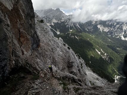 Photo de Marcin Wroński le long du parcours