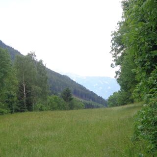 Blick Richtung Spittal an der Drau