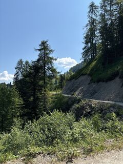 Foto von Heinz Sperl entlang der Tour