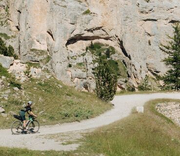 Straße zum Sarazenentunnel - MTB
