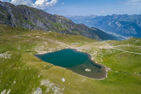 Der Wangsersee von oben