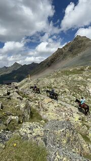 Foto von Ruth Gebhard entlang der Tour