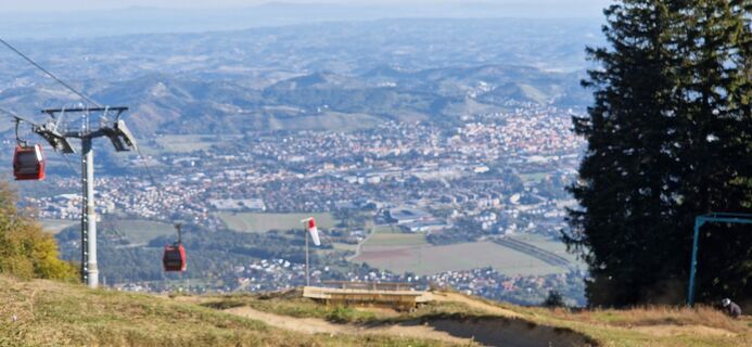 Foto von Štefan Sumper entlang der Tour