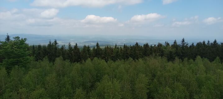 Foto von Peter Gy entlang der Tour
