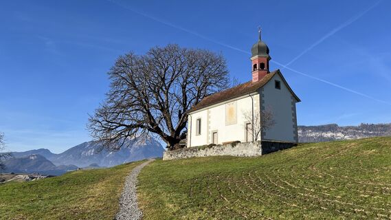 Photo de Boris Schickedanz le long du parcours