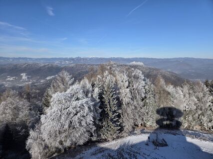 Foto fra Birgit Zückert underveis på turen