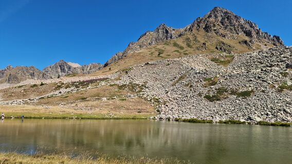 Foto von Fabrizi Mellano entlang der Tour