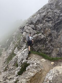 Foto von Christian Berendes entlang der Tour