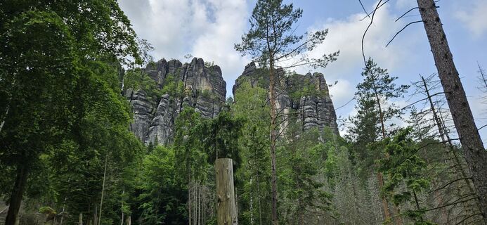 Foto von Andreas Henning entlang der Tour