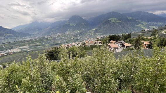 Foto von Jürgen Brückner entlang der Tour