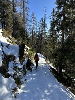 Foto de Fabio Infanti a lo largo del recorrido