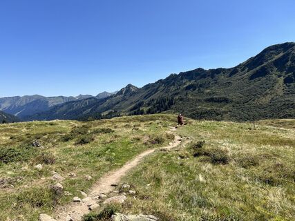 Foto de Siegfried Gnirs a lo largo del recorrido