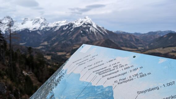 Foto von Klaus Lehner entlang der Tour