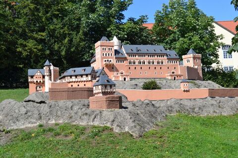 Modell Burg Anhalt - Ballenstedt