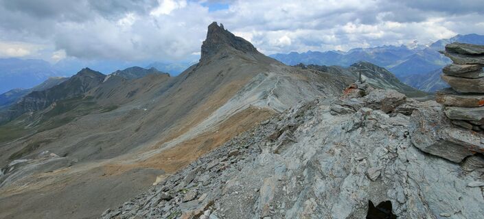Zdjęcie z Thomas Singeisen wzdłuż trasy
