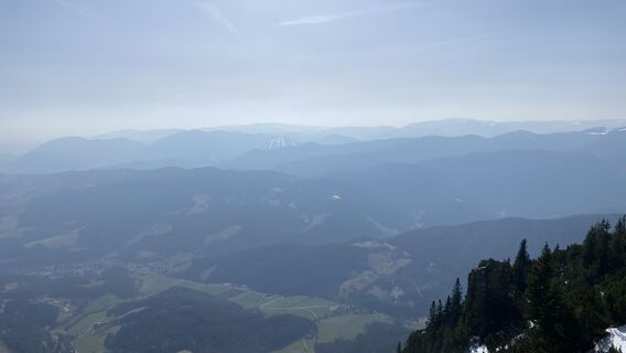 Foto de Christian Schwandl a lo largo del recorrido
