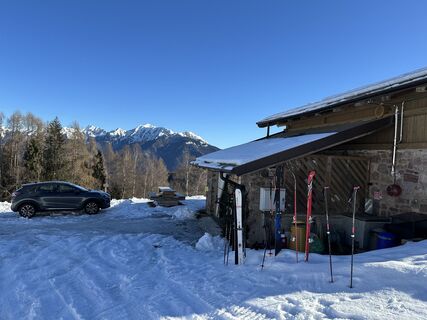 Photo de Stefano Svaldi le long du parcours