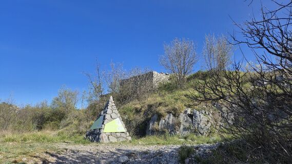 Foto de Fabrizio Plesnizer a lo largo del recorrido