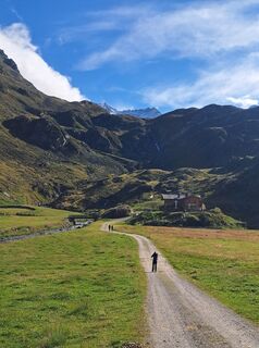 Foto de Luca Nicoli a lo largo del recorrido