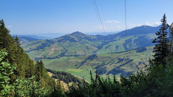 Foto von Max Gisler entlang der Tour