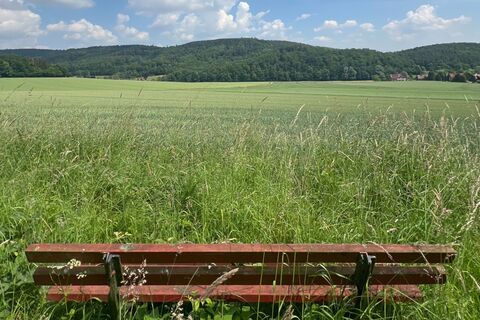 RI18 Friedrichsburg Route Sitzgelegenheit mit Aussicht