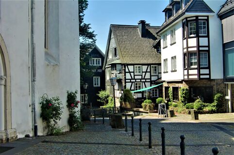 im Ortskern von Nümbrecht