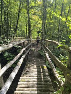 Foto von Gerry Girardi entlang der Tour