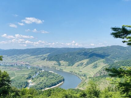 Foto von Friedrich Schlager entlang der Tour