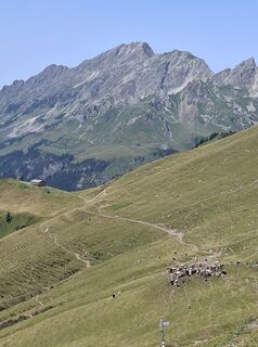 Foto von Karl-Heinz Martin entlang der Tour