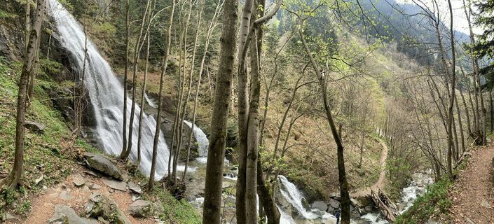 Photo de Toni Lerda le long du parcours