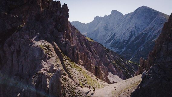 Eppzirler Scharte - Karwendel Hoehenweg Etappe 2