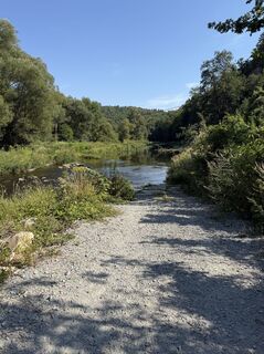 Photo de Timi le long du parcours