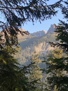 Foto von Lukas Plangger entlang der Tour