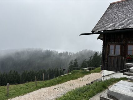 Foto von Heinz Sperl entlang der Tour
